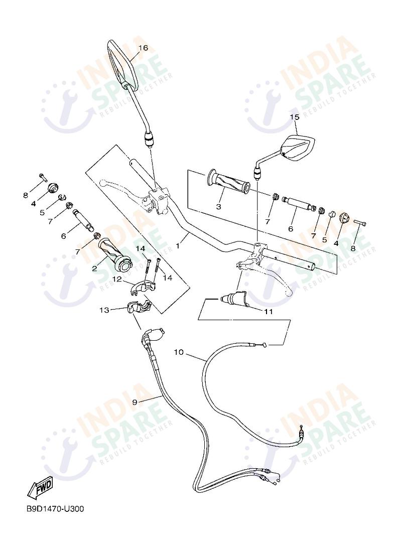 STEERING HANDLE & CABLE